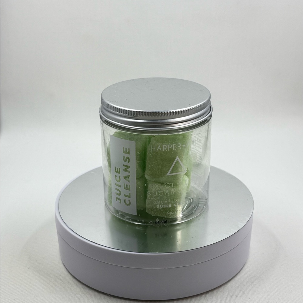 💚Harper + Ari Juice Cleanse Exfoliating Sugar Cubes 8 cubes New